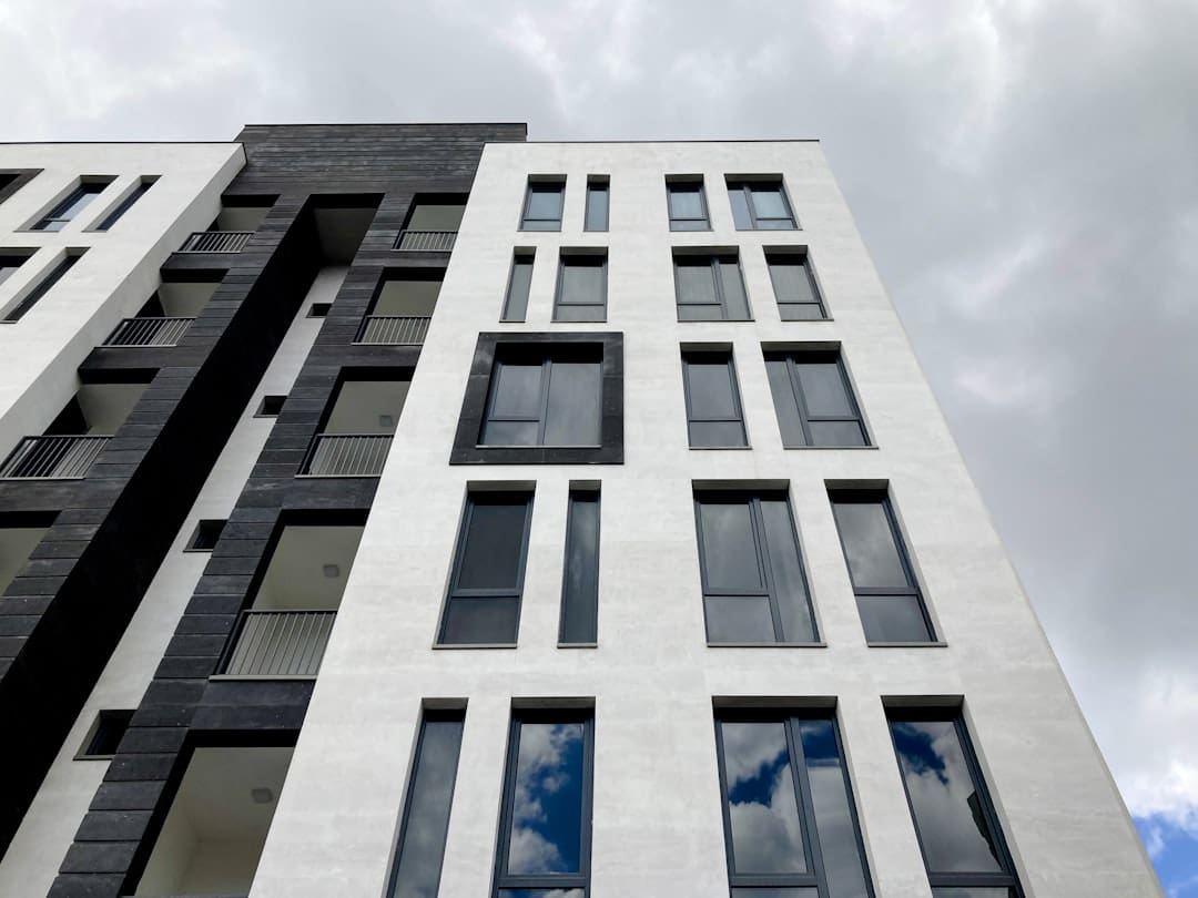 new jersey support animal — a tall building with many windows